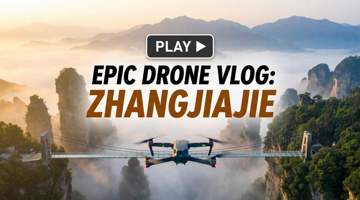 母狗张家界航拍视频